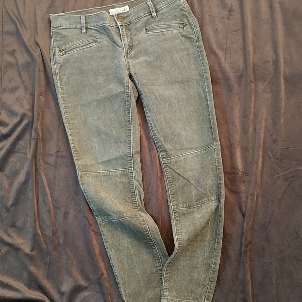 Olive Cargo Cords